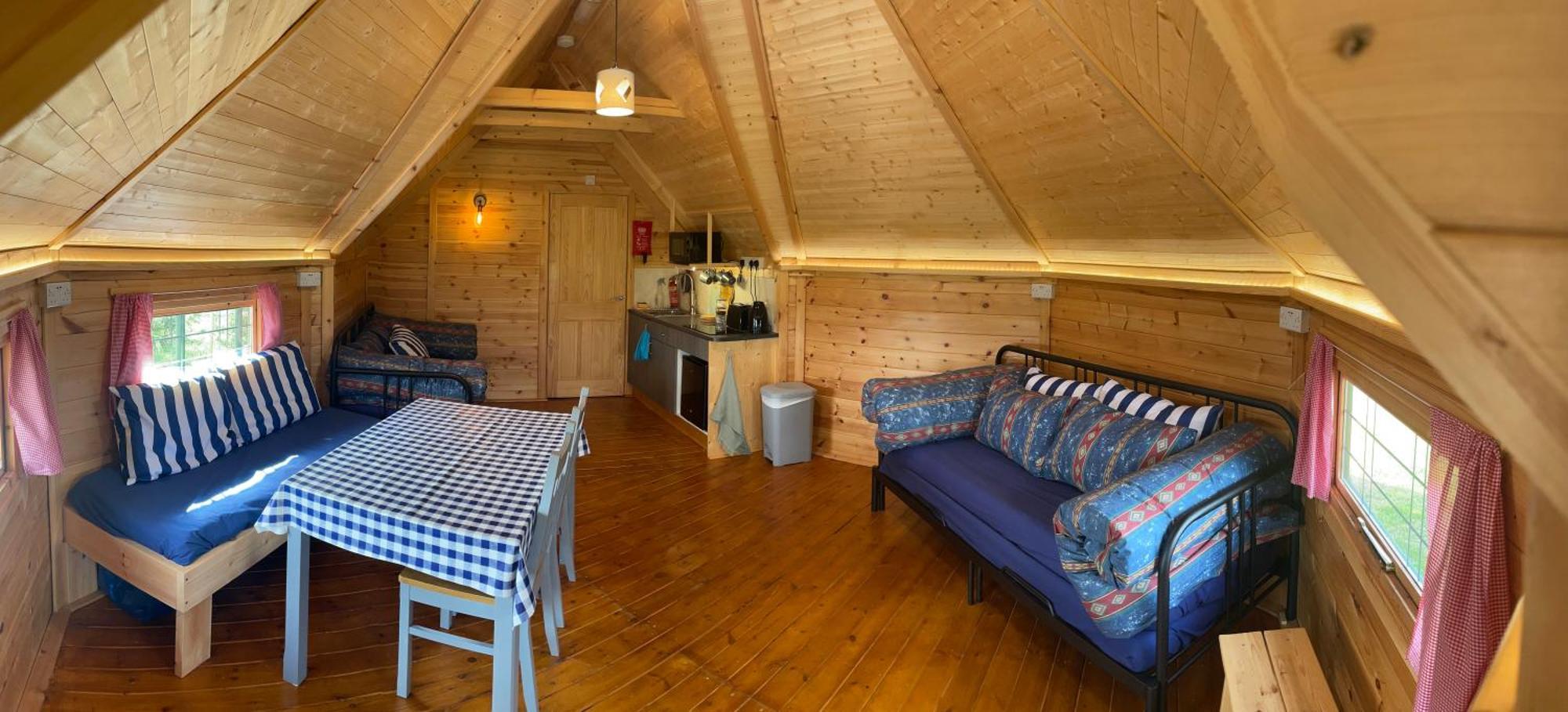Holly Tree Glamping Cabins Wigglesworth Buitenkant foto